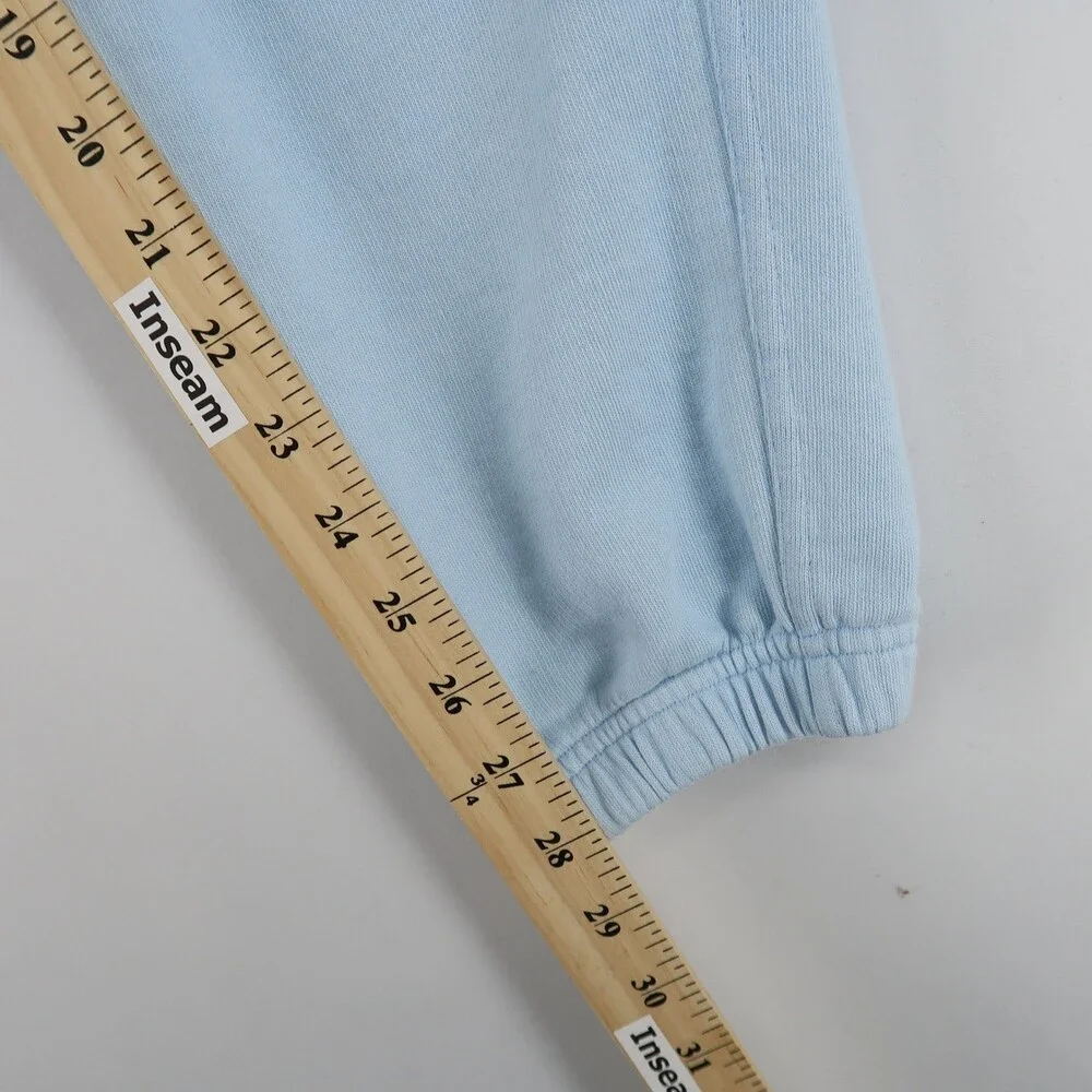 Martin Asbjorn MA Sweatpants Mens Small Light Blue French Terry‎ Jogger Pockets
